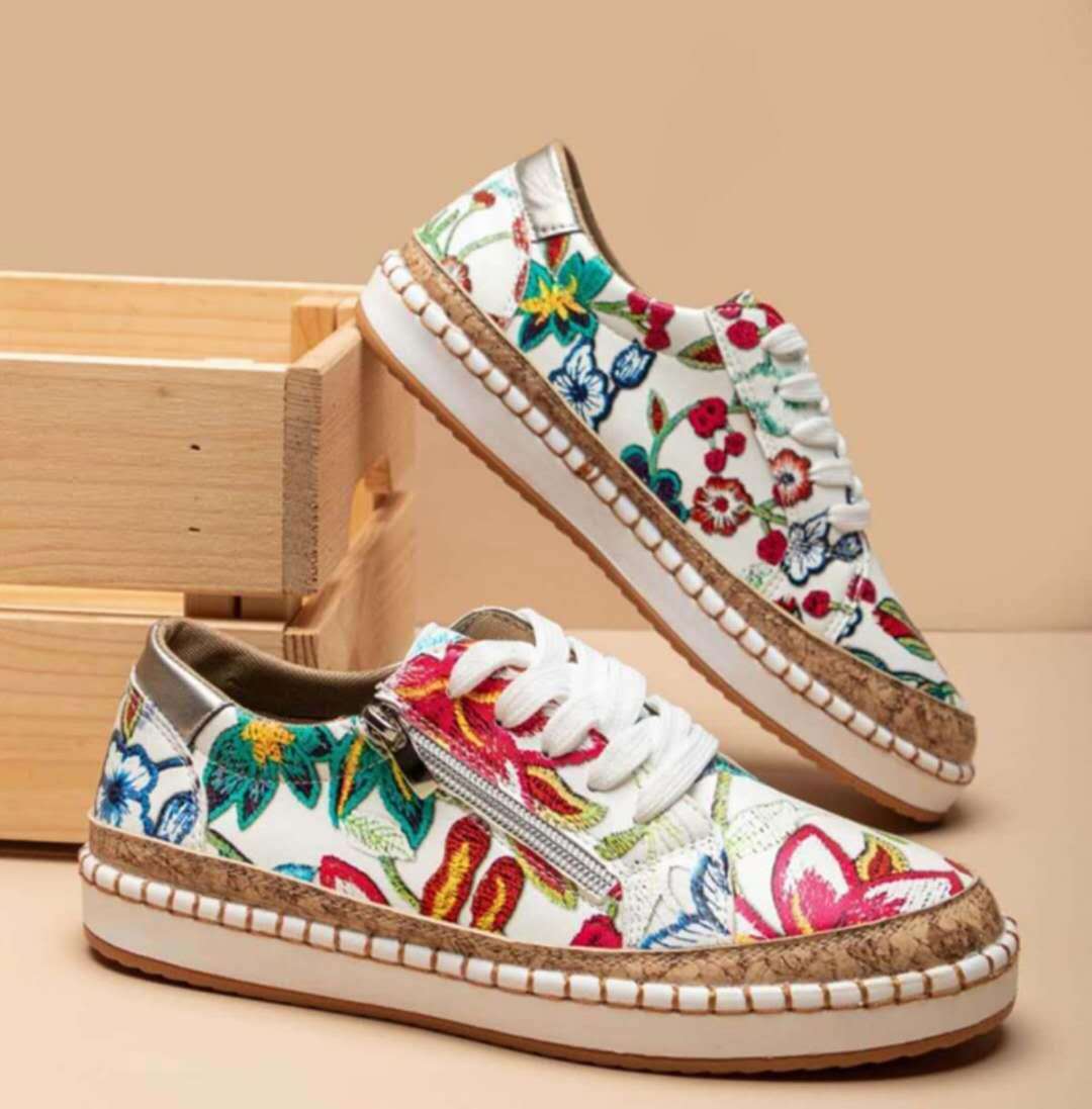 Santorini Flower Schuhe - #1 Trend der Saison